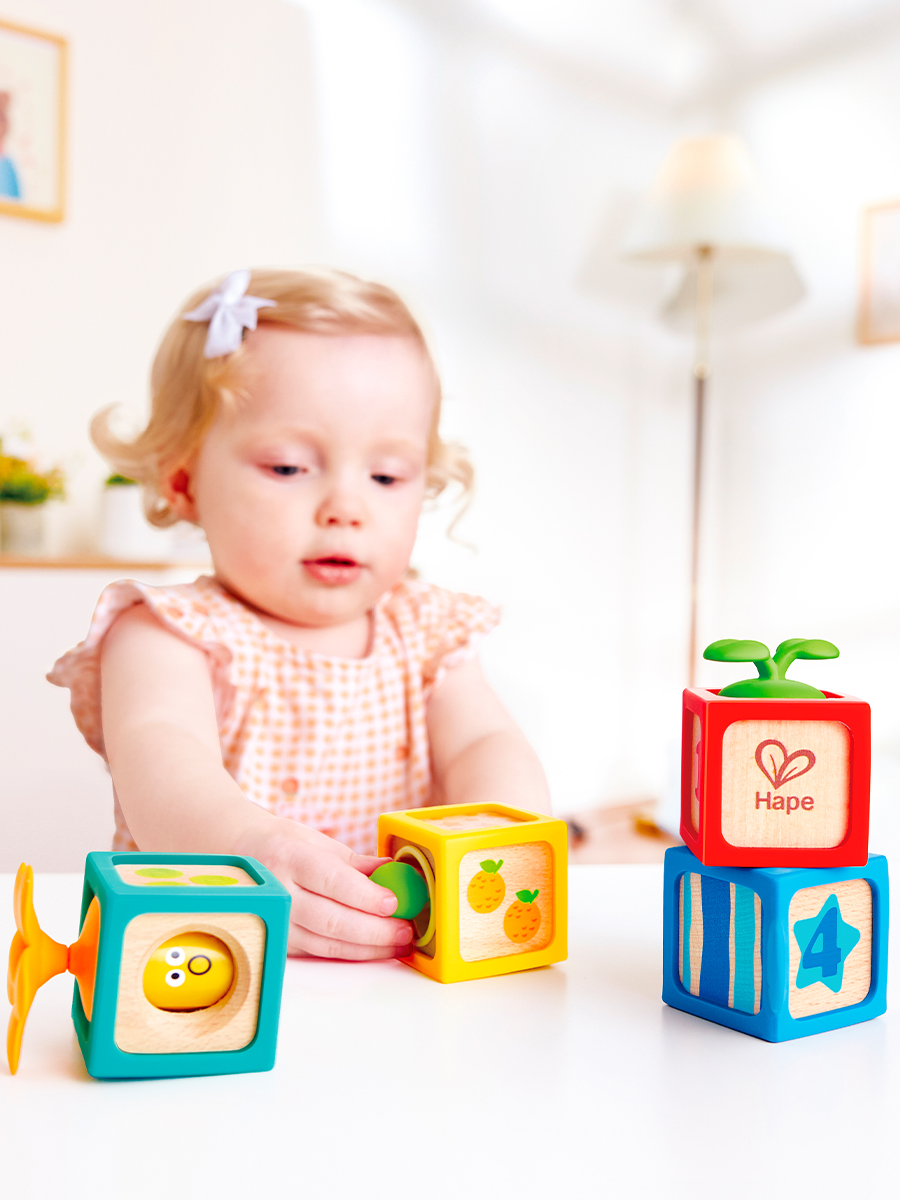 Игрушка Hape кубики Весёлый счёт - фото 1