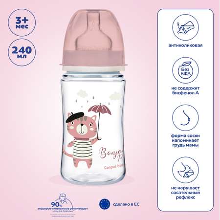 Бутылочка Canpol Babies Anti-Colic 240 мл