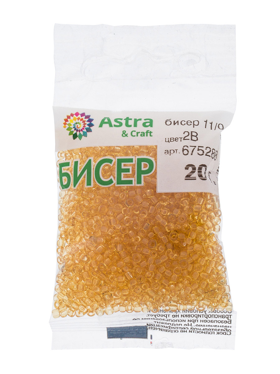 Набор для творчества Astra Craft бисер для плетения 11/0 20 г - фото 12
