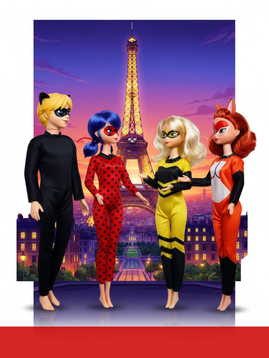 Кукла классическая ТОТОША Леди баг и Супер-кот 353 - фото 8