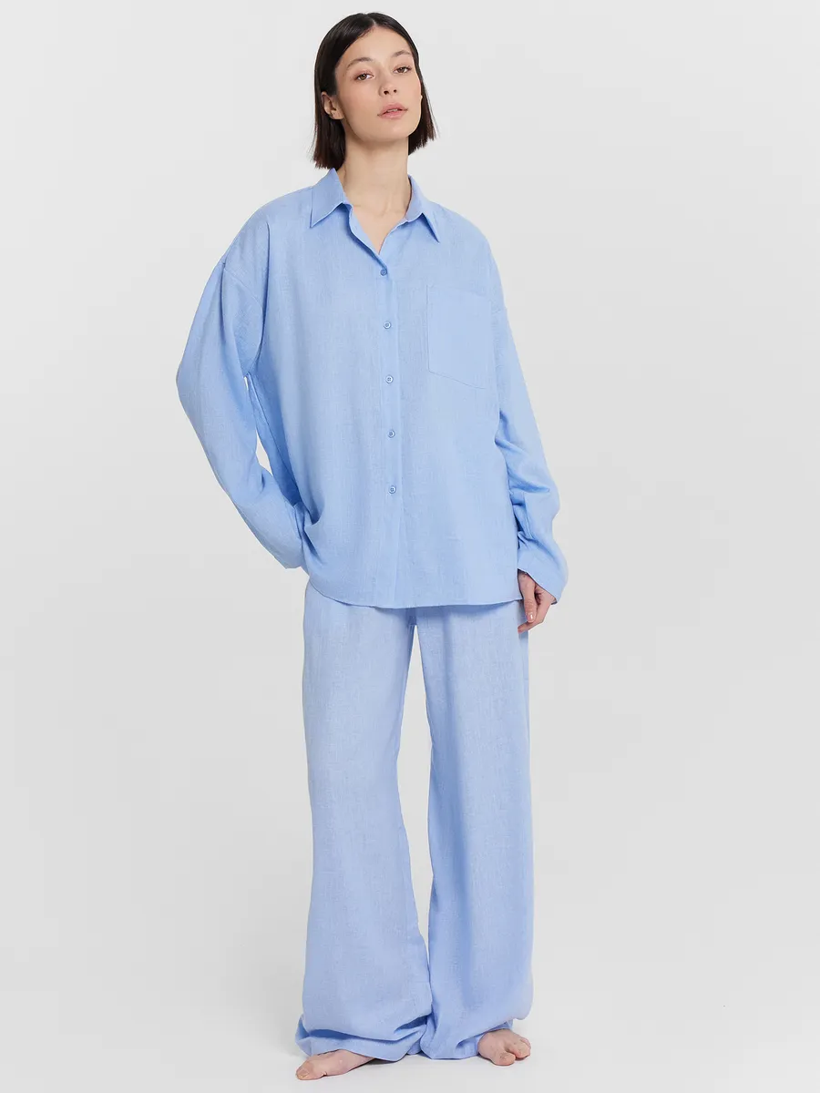 Рубашка Mark Formelle (Марк Формэль) 502985-1/голубой - фото 5