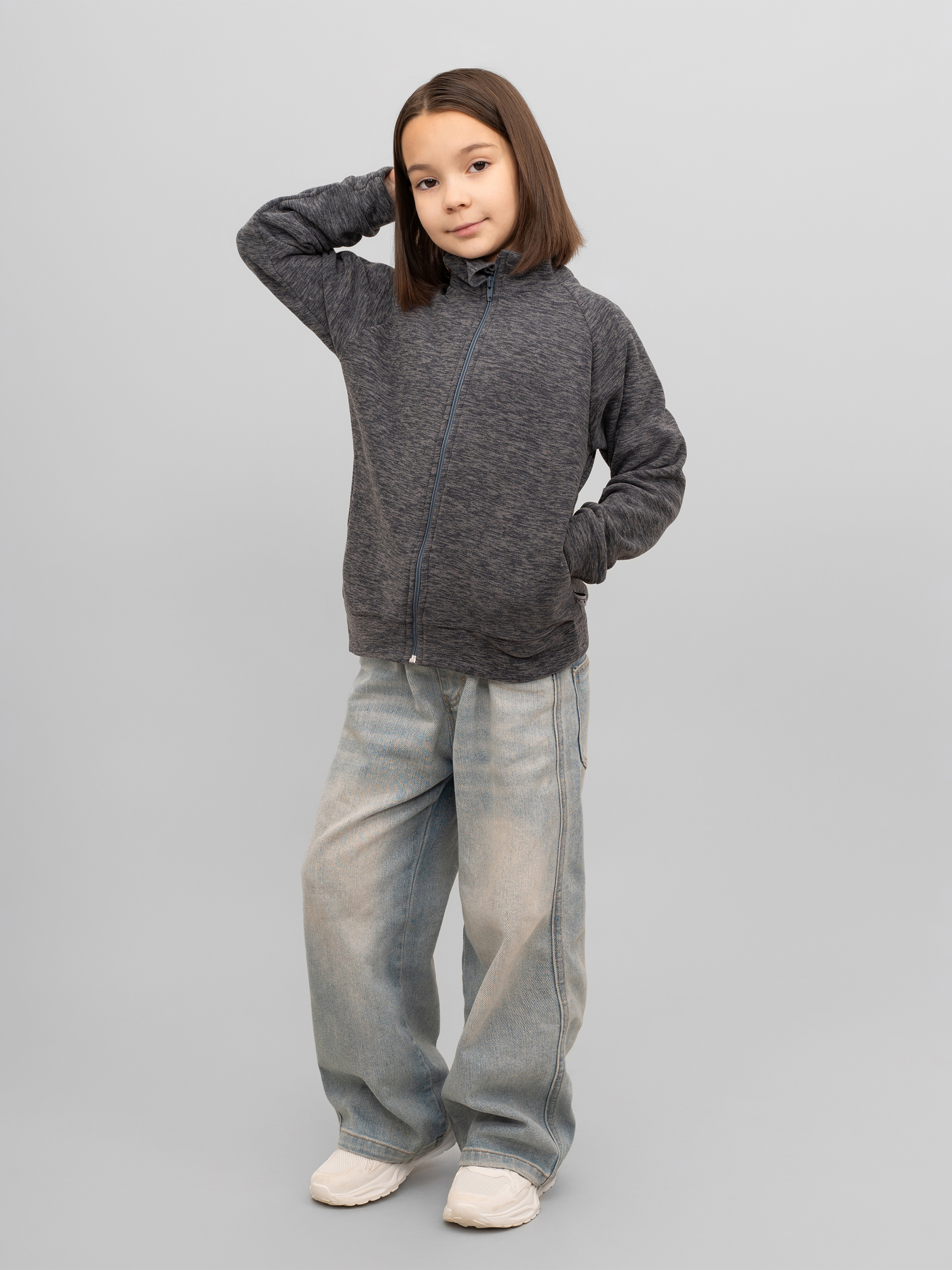 Толстовка ULTRA 689/1кт-Ул т.серый - фото 19