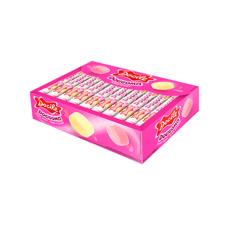 Жевательный мармелад Docile Docigoma yogurt rolls Йогуртовые трубочки 30г