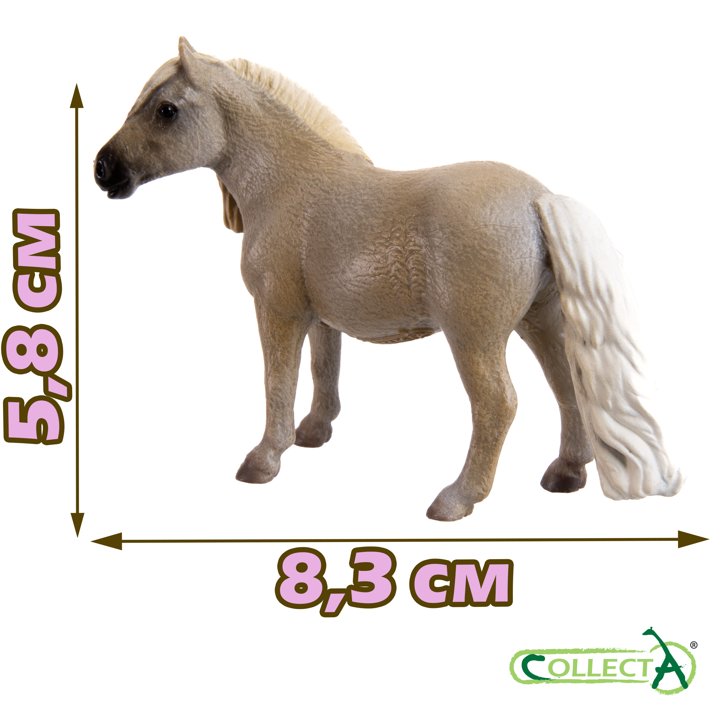 Фигурка Collecta Кобыла Фалабелла Паломино - фото 2