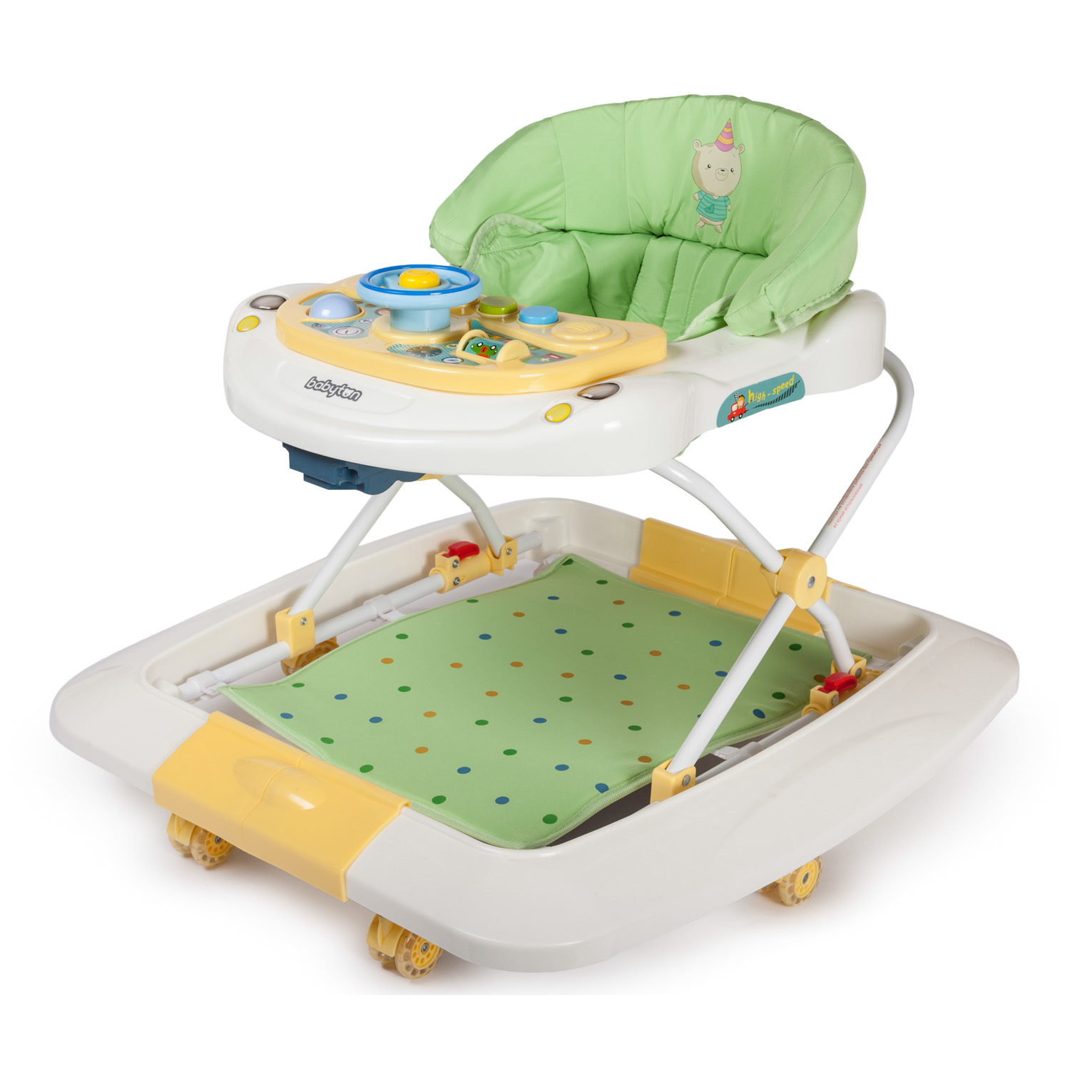 Ходунки Babyton зеленый - фото 1