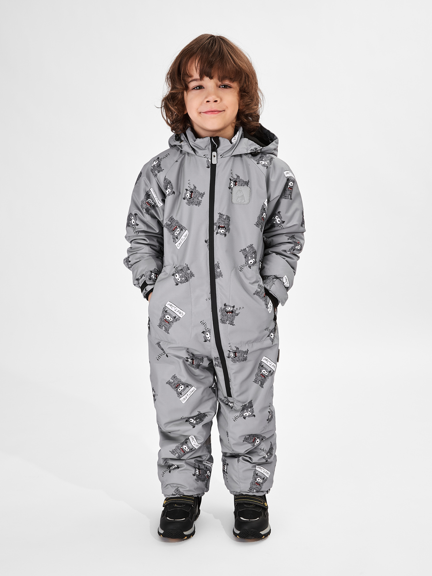 Комбинезон Arctland s720_серый - фото 11