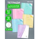 Тетрадь Prof-Press линейка 18 лист. 10 шт.