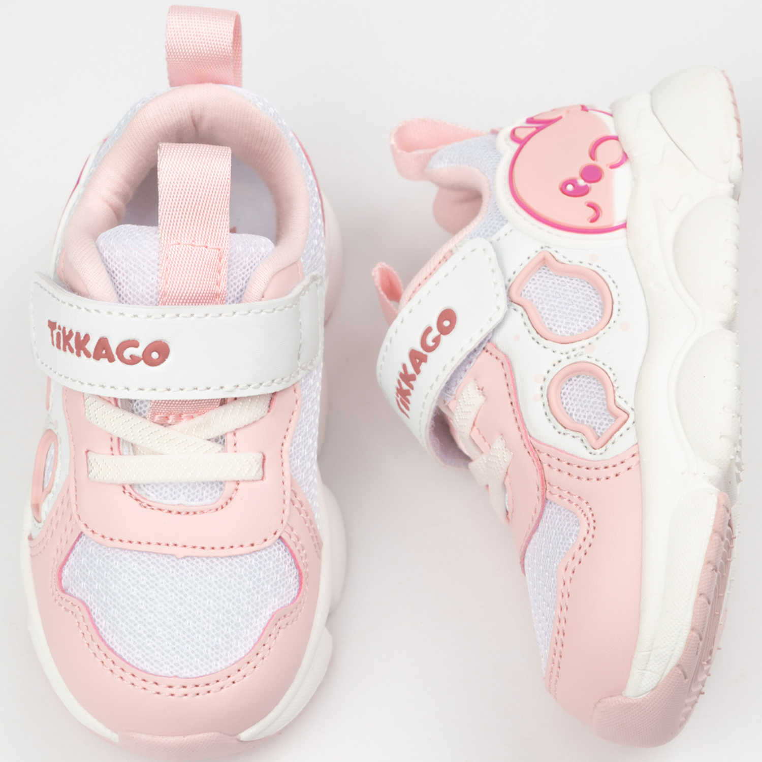 Кроссовки TikkaGo 4E04_2575_white-pink - фото 3