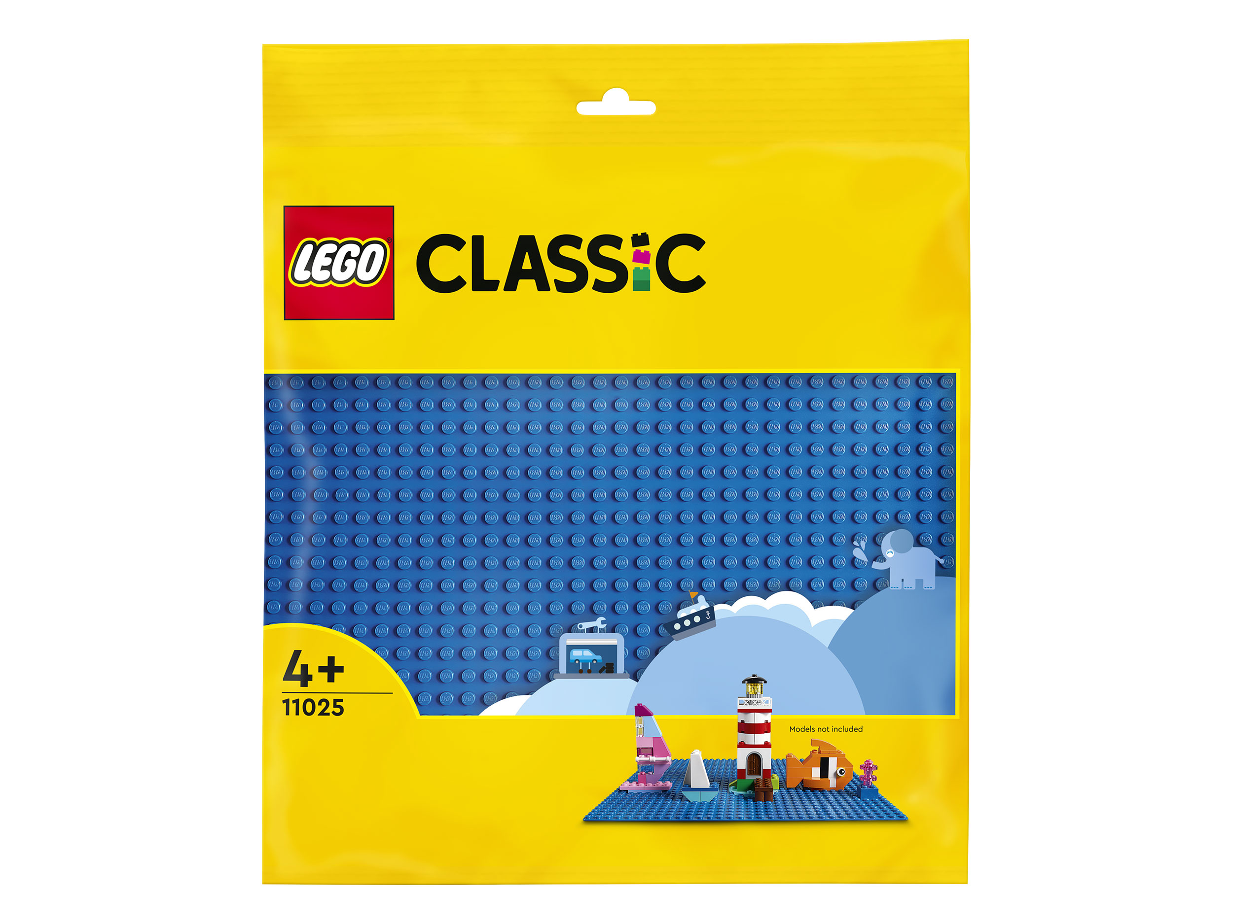 Конструктор LEGO Classic Синяя базовая пластина 11025 1 дет. - фото 4
