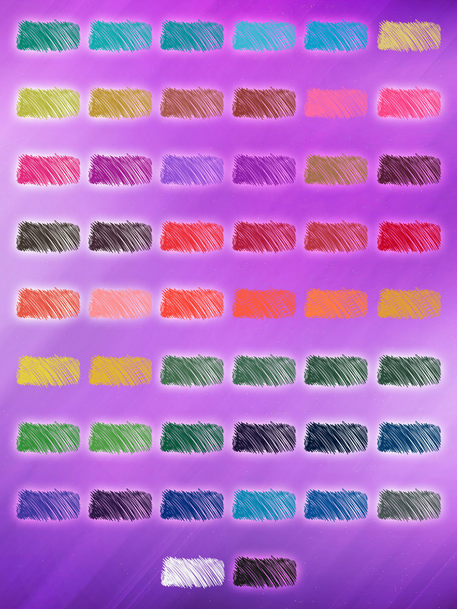 Карандаши цветные Brauberg 50 шт. - фото 2