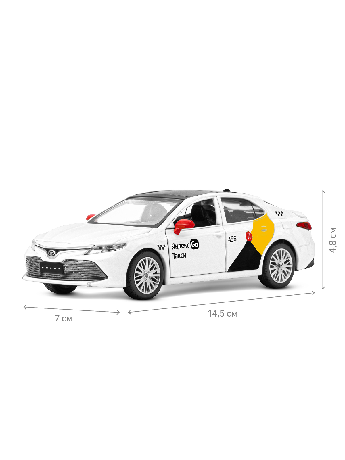 Автомобиль Яндекс GO Toyota Camry Такси озвучено Алисой 1:34 JB1251483 - фото 7