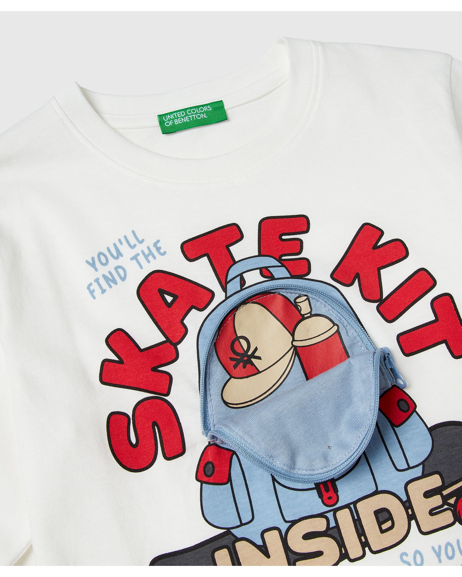 Лонгслив United Colors of Benetton 25A_3I1XG10KQ_074 - фото 3