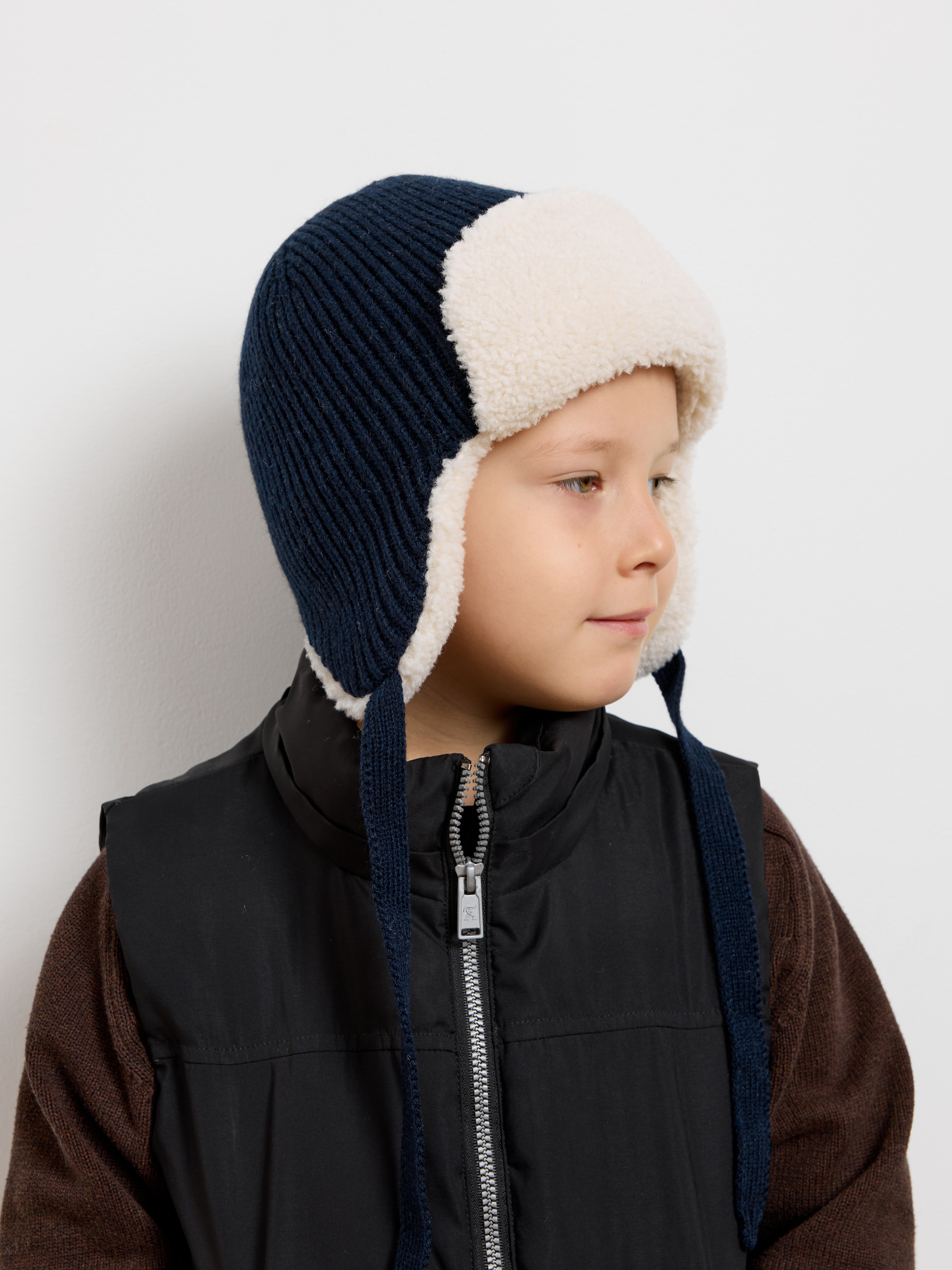 Шапка-ушанка Starkoff Kids Д301109 - фото 5