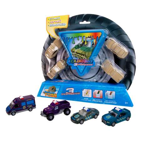 Игровой набор COLORAMA Городская служба 4шт