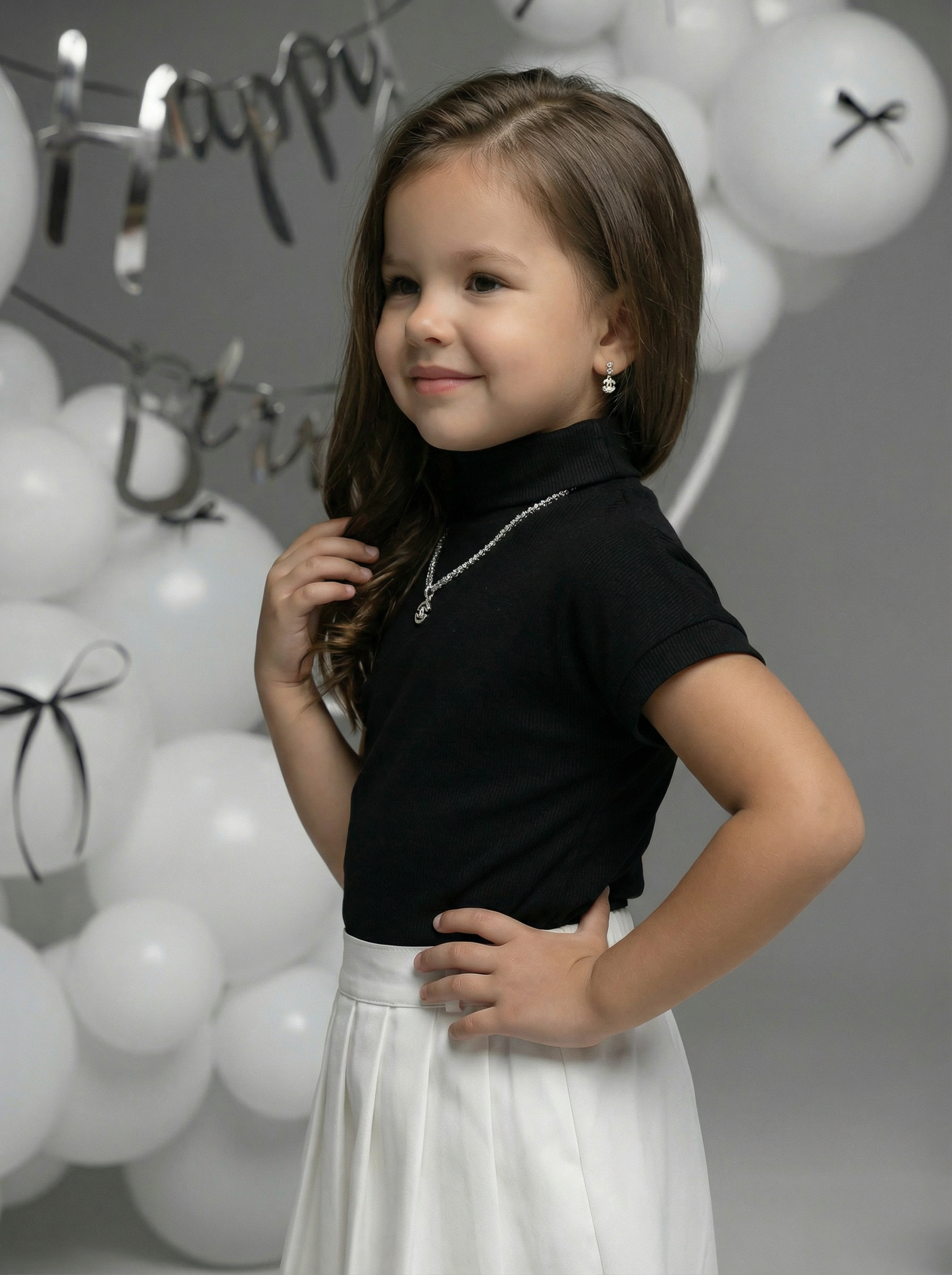 Костюм Artcher Костюм001Черно-белый - фото 8