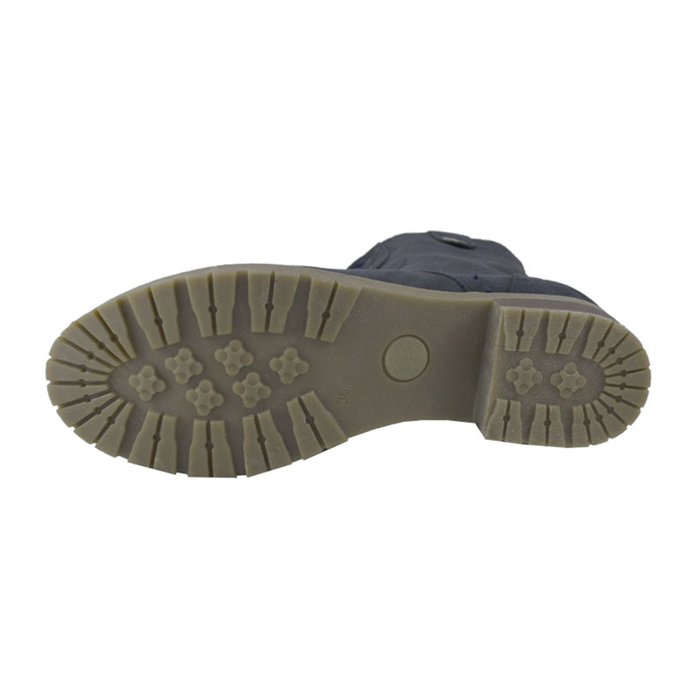 Ботинки Europen 1677-СВ EUROPEN Ботинки для девочки,синий нубук - фото 5