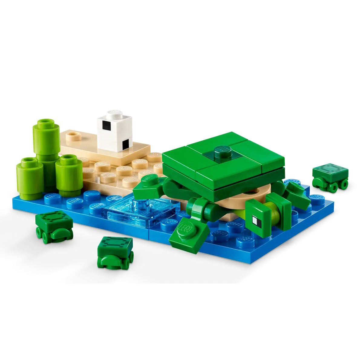 Конструктор LEGO Minecraft Черепаший пляжный домик 234 дет. - фото 4