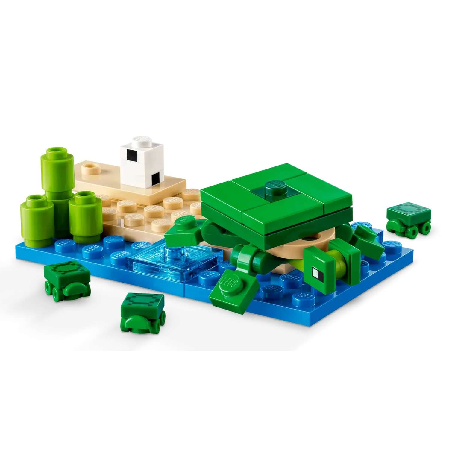 Конструктор LEGO Minecraft Черепаший пляжный домик 234 дет. - фото 4