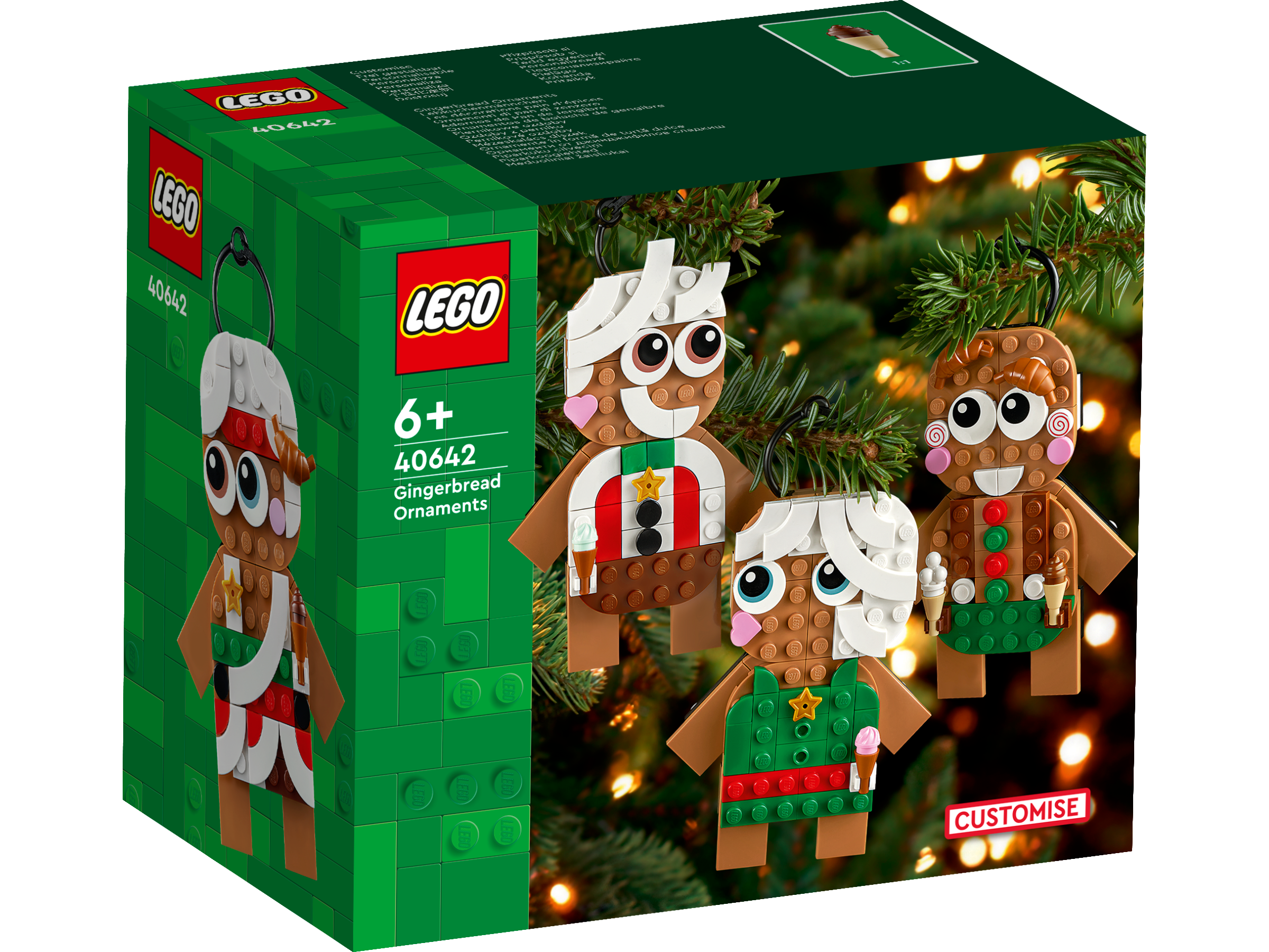 Конструктор LEGO Seasonal Пряничные украшения - фото 3