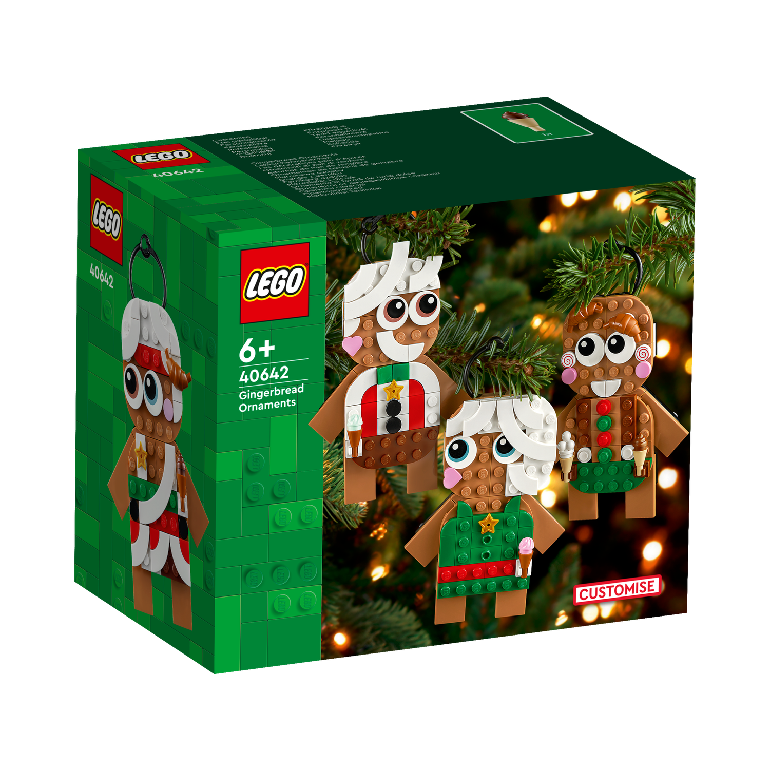 Конструктор LEGO Seasonal Пряничные украшения - фото 3