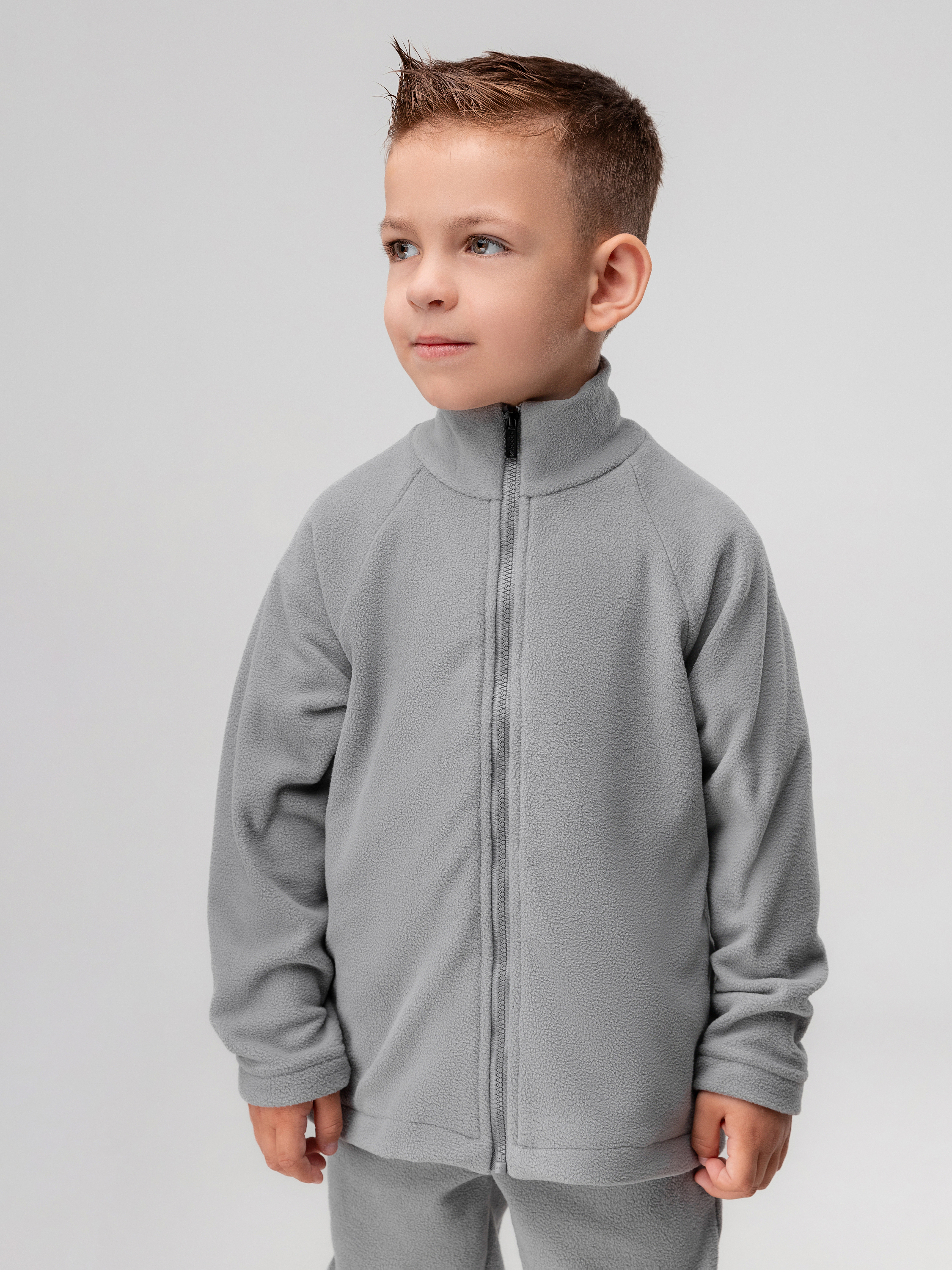 Толстовка и брюки Bodo 11-555MU_светло-серый - фото 5