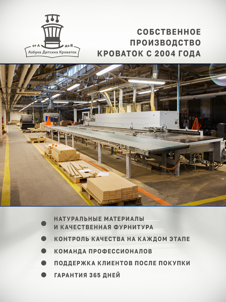Детская кроватка Азбука Кроваток Peppi прямоугольная, поперечный маятник (графит, бук) - фото 9