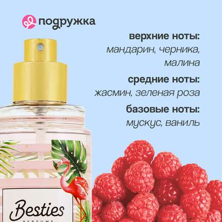 Мист парфюмированный BESTIES Shimmer mist velvet sugar 88 мл