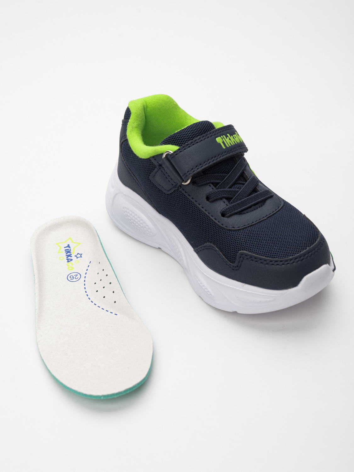 Кроссовки TikkaGo 1D10_41204_navy-green - фото 8