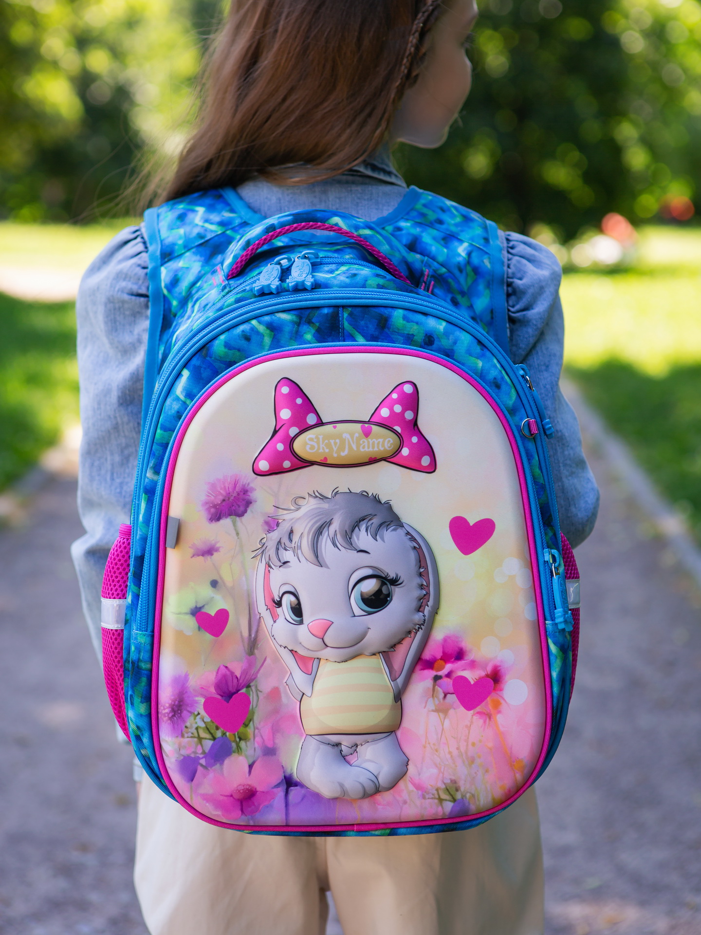 Рюкзак SkyName анатомическая спинка + брелок - фото 3