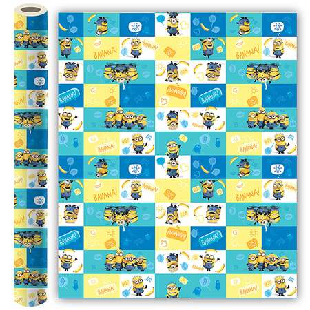 Бумага упаковочная ND PLAY Minions 2 70*100см 2шт 287116
