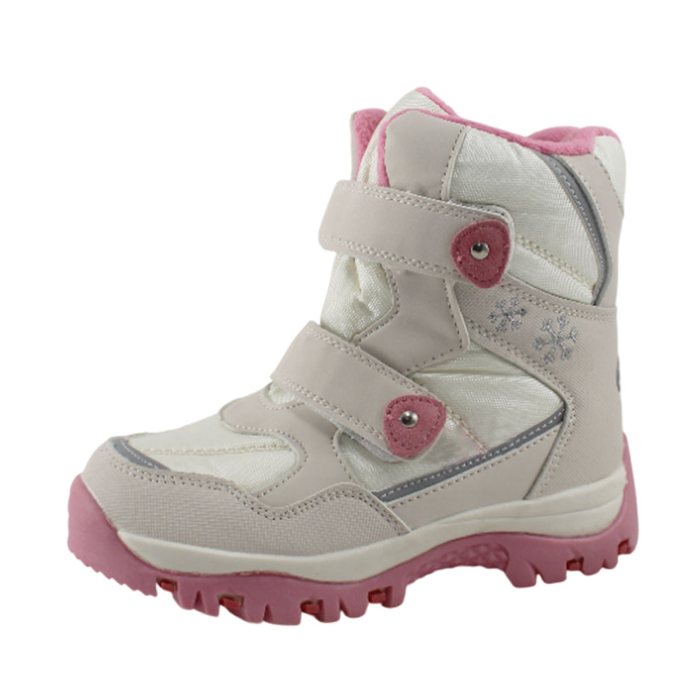 Ботинки Europen B-0421-C-SV EUROPEN Ботинки для девочки,бело-розовый - фото 1