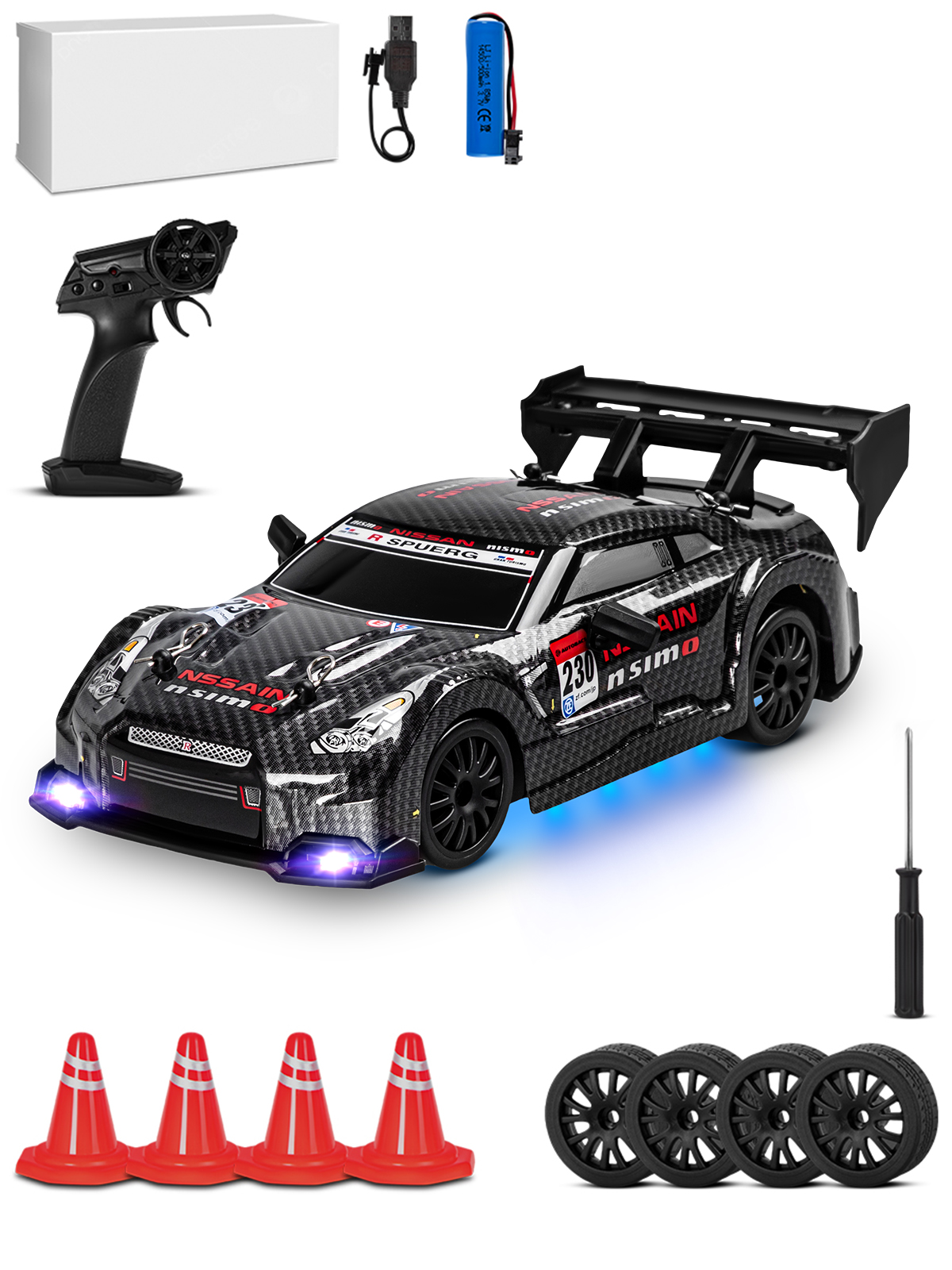 Автомобиль РУ AUTODRIVE 1:24 - фото 9