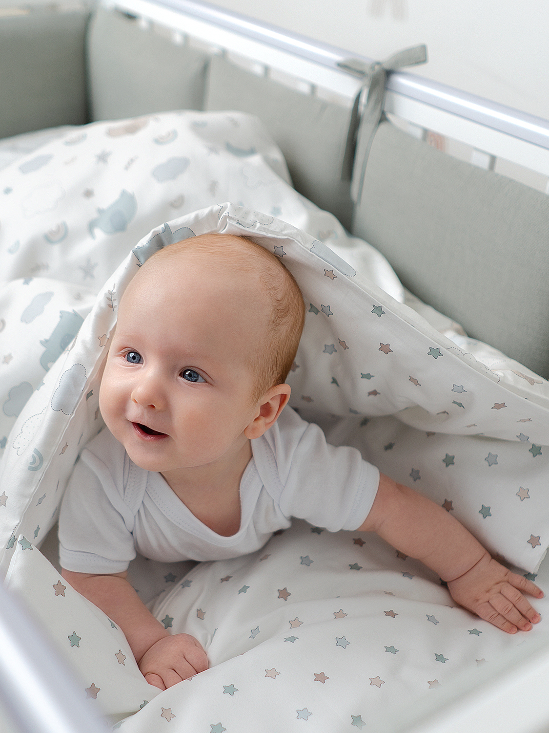 Бортик Perina Серо-оливковый 4 дет. - фото 11