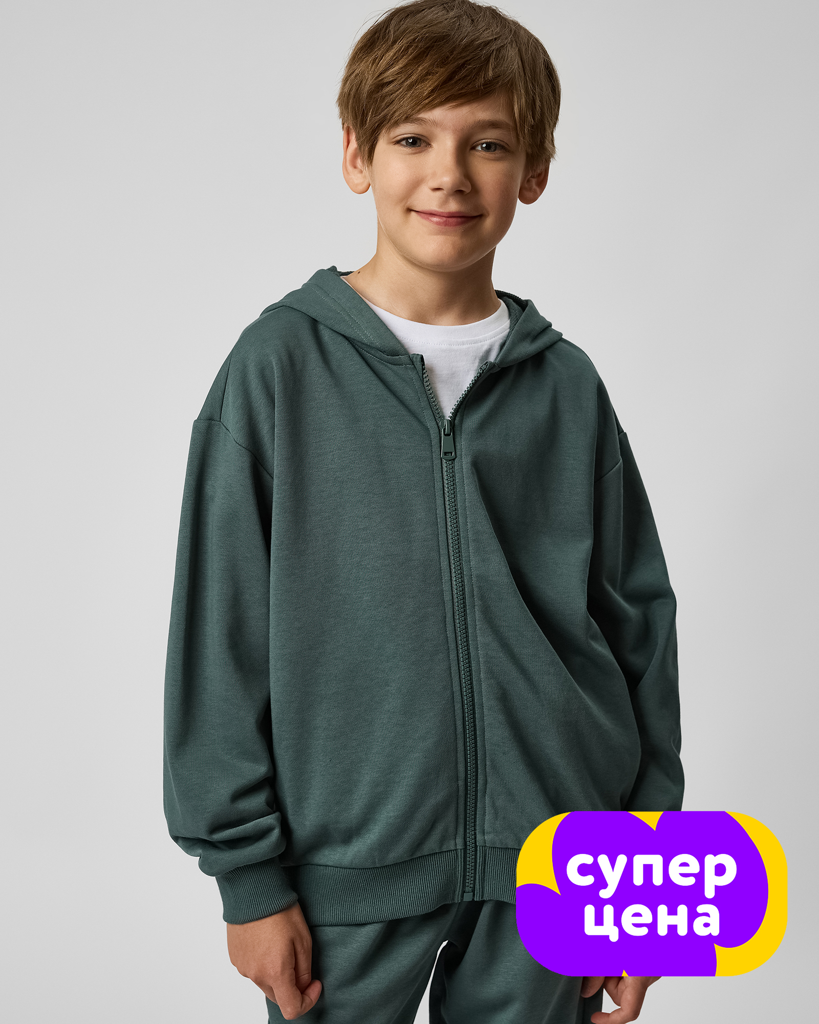 Толстовка Futurino W25FU1-B02Ttb-24 - фото 1