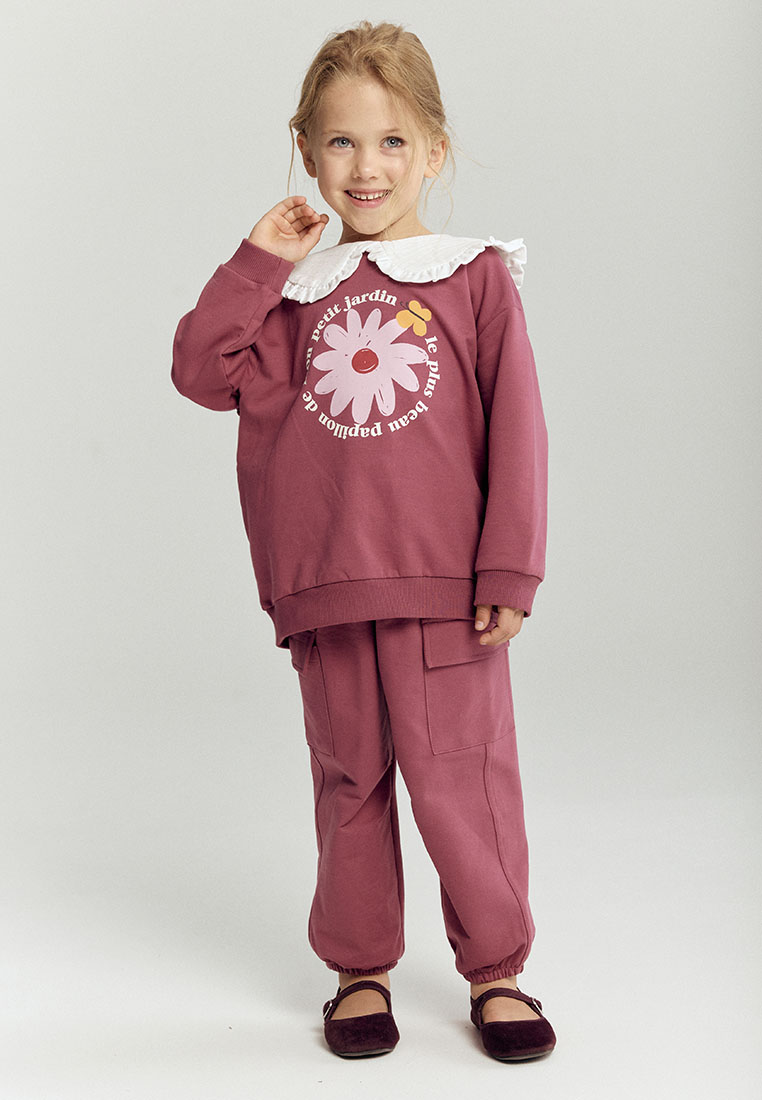 Брюки artie W25M10BR-1433D/бордовый - фото 2