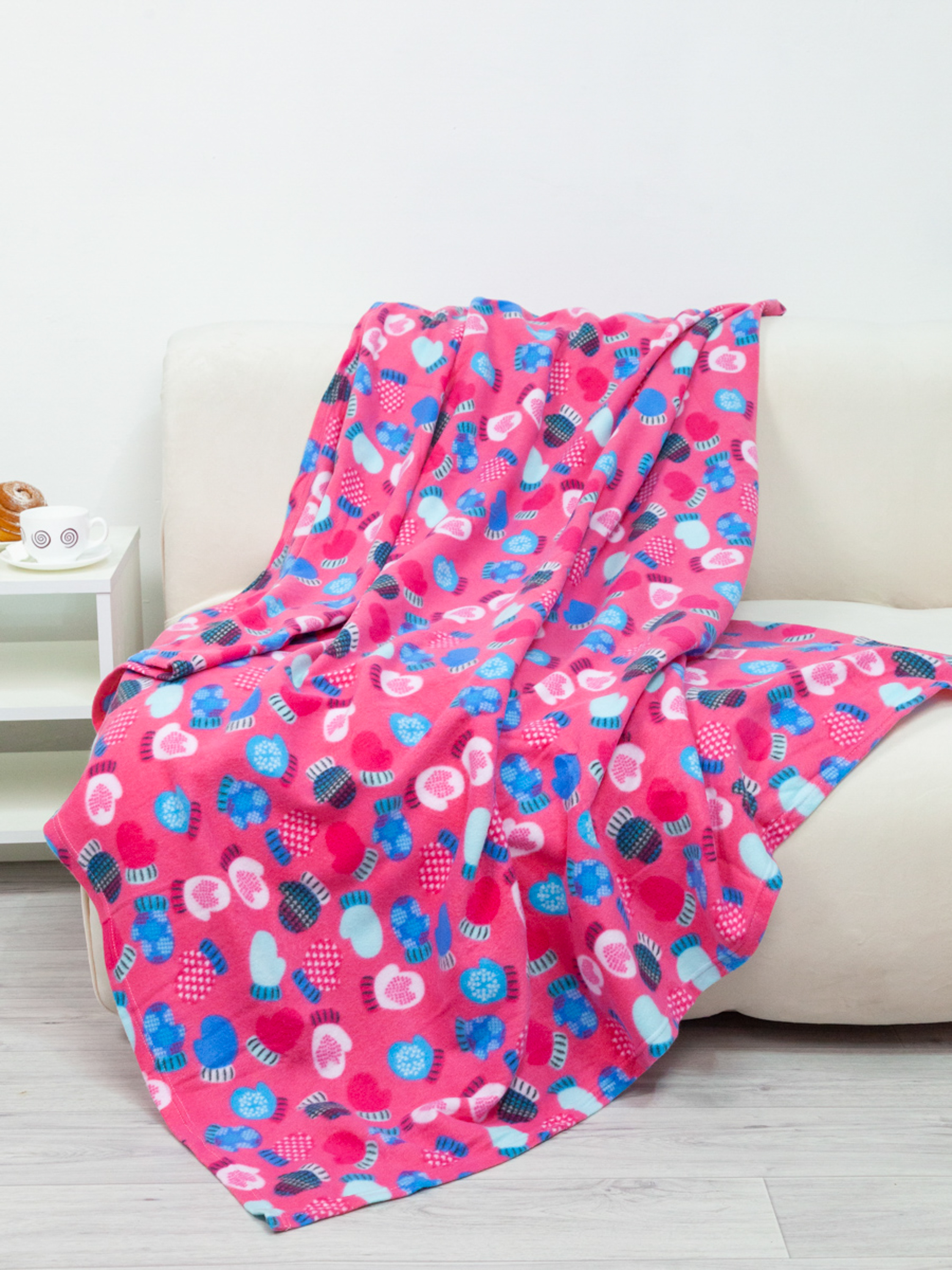 Плед Wellness WPLNY135-Зима_1 130 x 150 см флис - фото 7