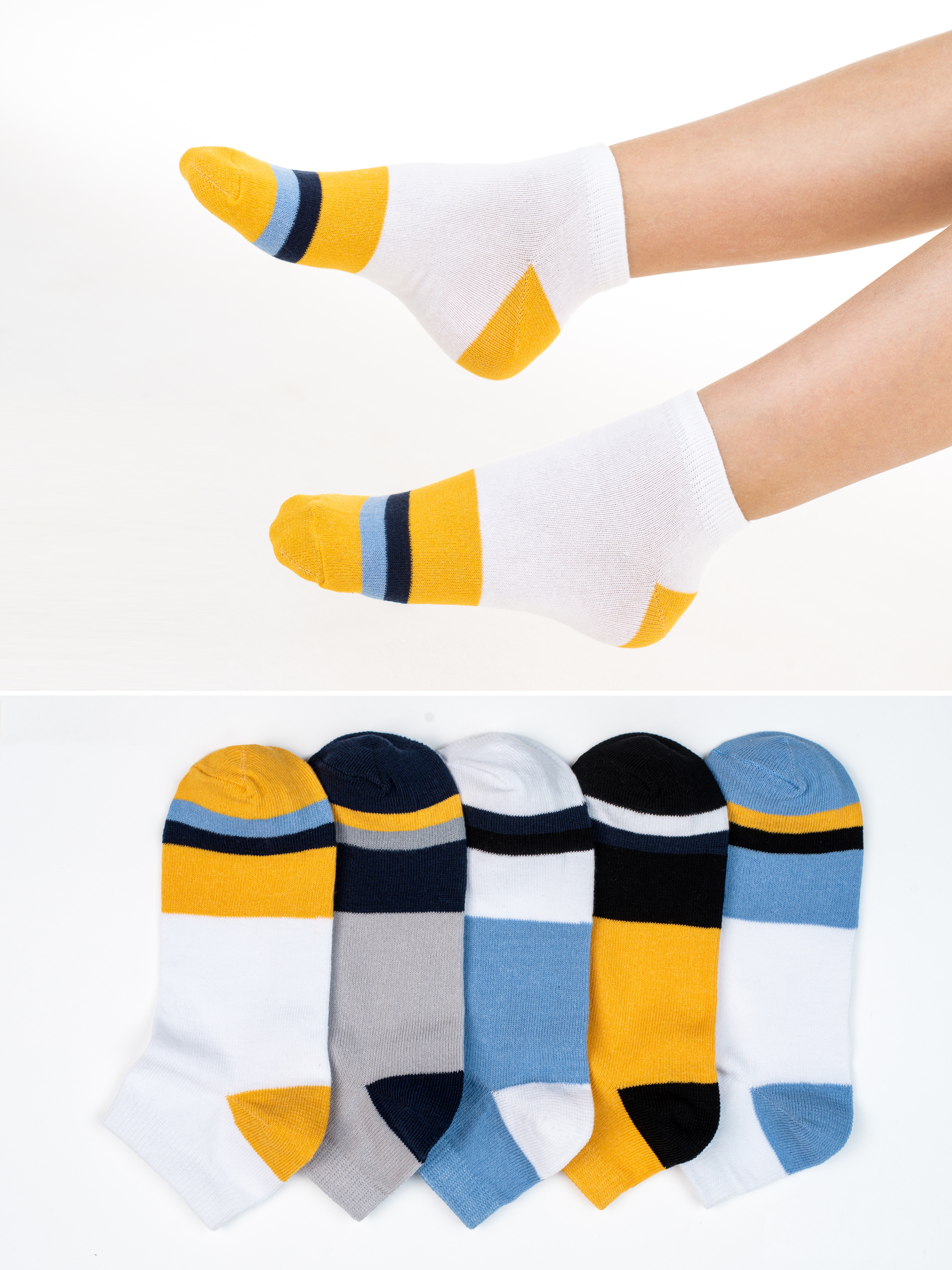 Носки 5 пар QUTEX 3404-001-5Q122 - фото 1