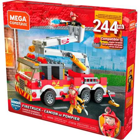 Конструктор Mega Construx Пожарная машина блочный