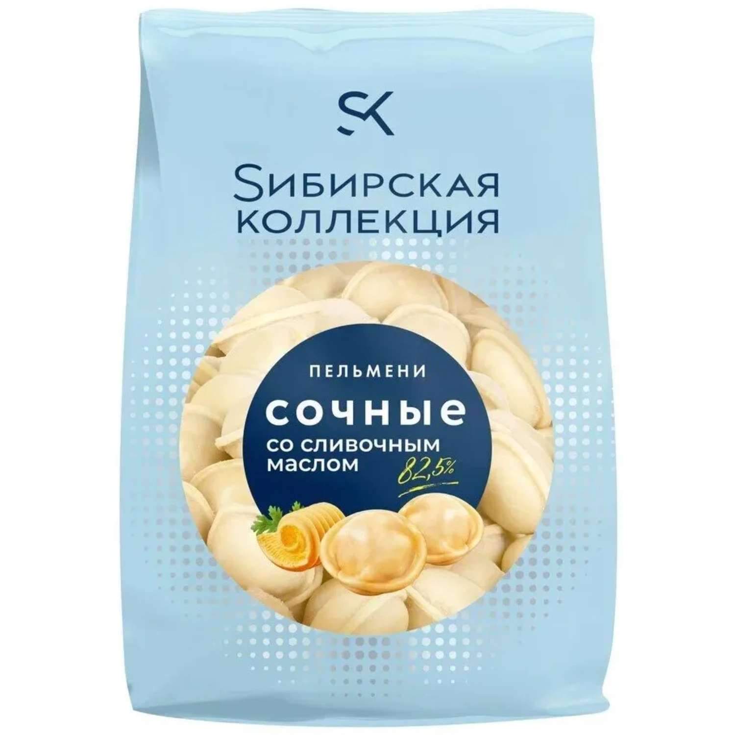 Пельмени Сибирская коллекция Сочные со сливочным маслом 700г - фото 1