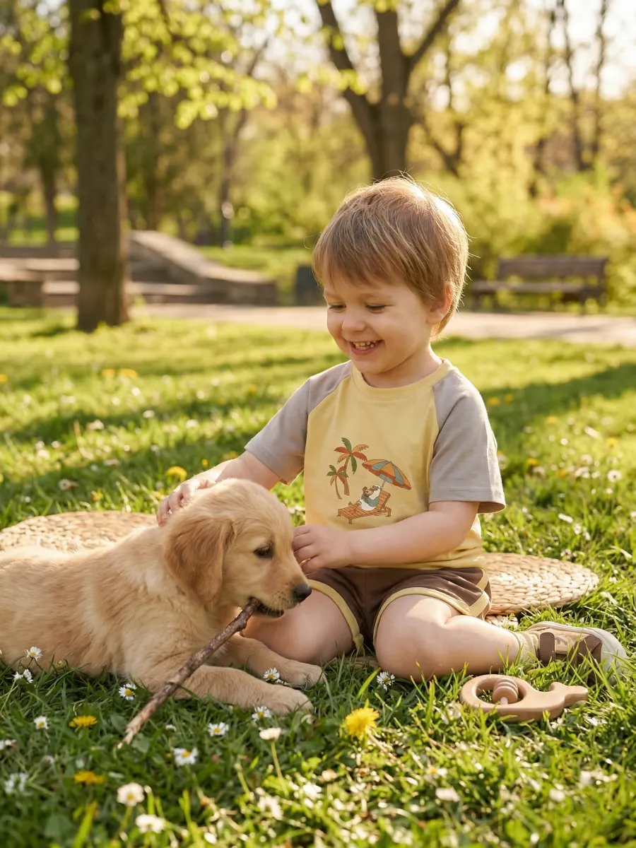 Костюм Супер Пупс кост/реглан/окант/желтый/чайка - фото 15