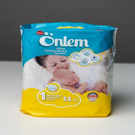 Подгузники Onlem 1 11 шт.