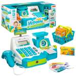 Игровой набор Bondibon касса, продукты, тележки и корзинки