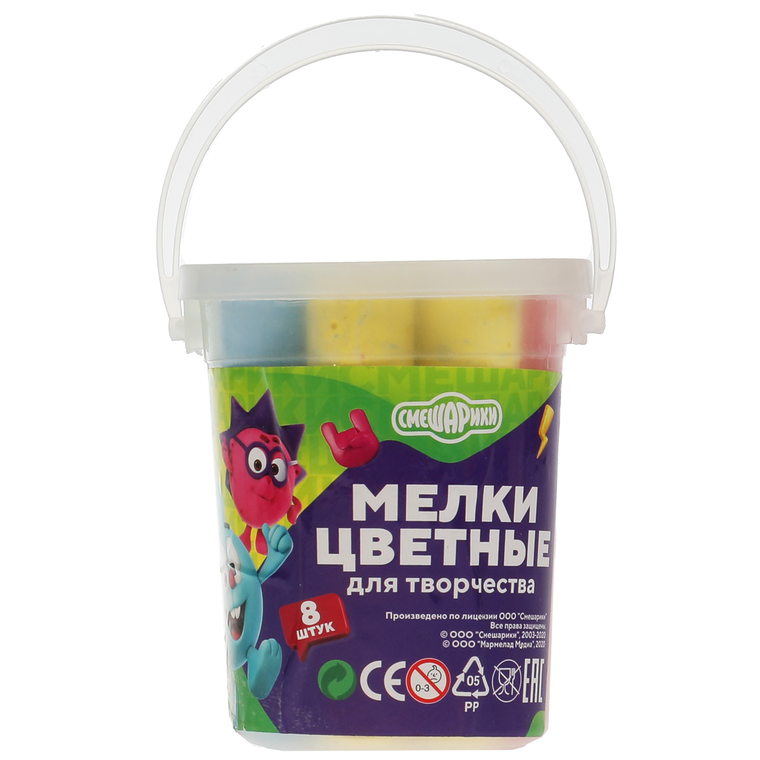 Мел сухой МультиАРТ 8 шт. - фото 2
