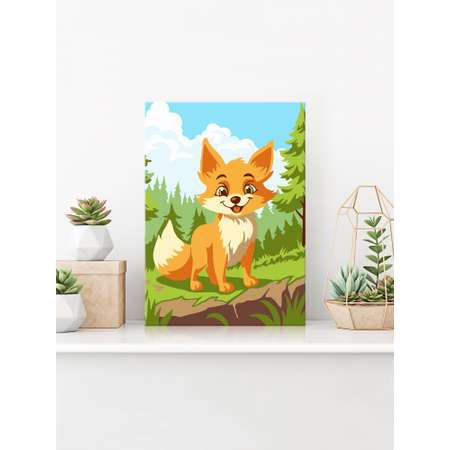 Картина по номерам Hobby Paint Лисёнок в ассортименте