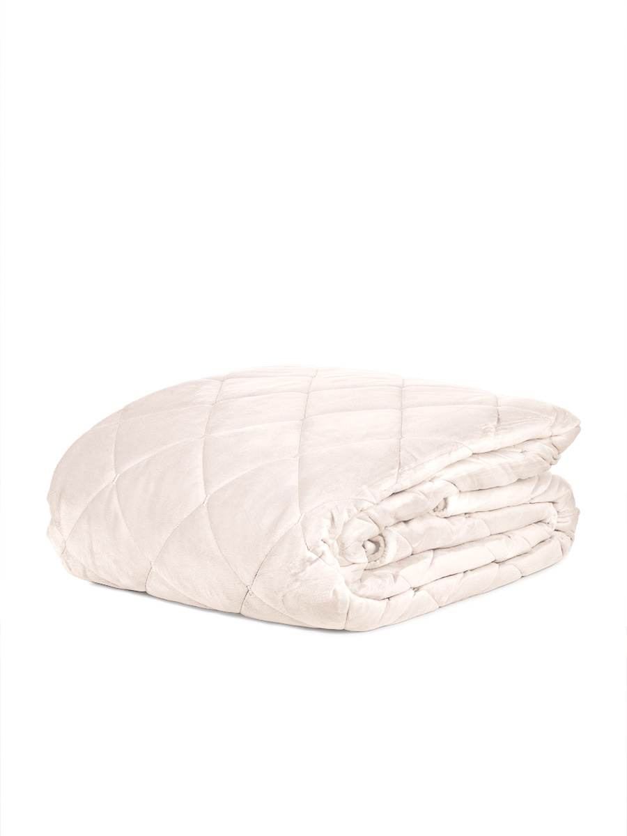 Покрывало DeNASTIA 240 x 240 см велюр - фото 8