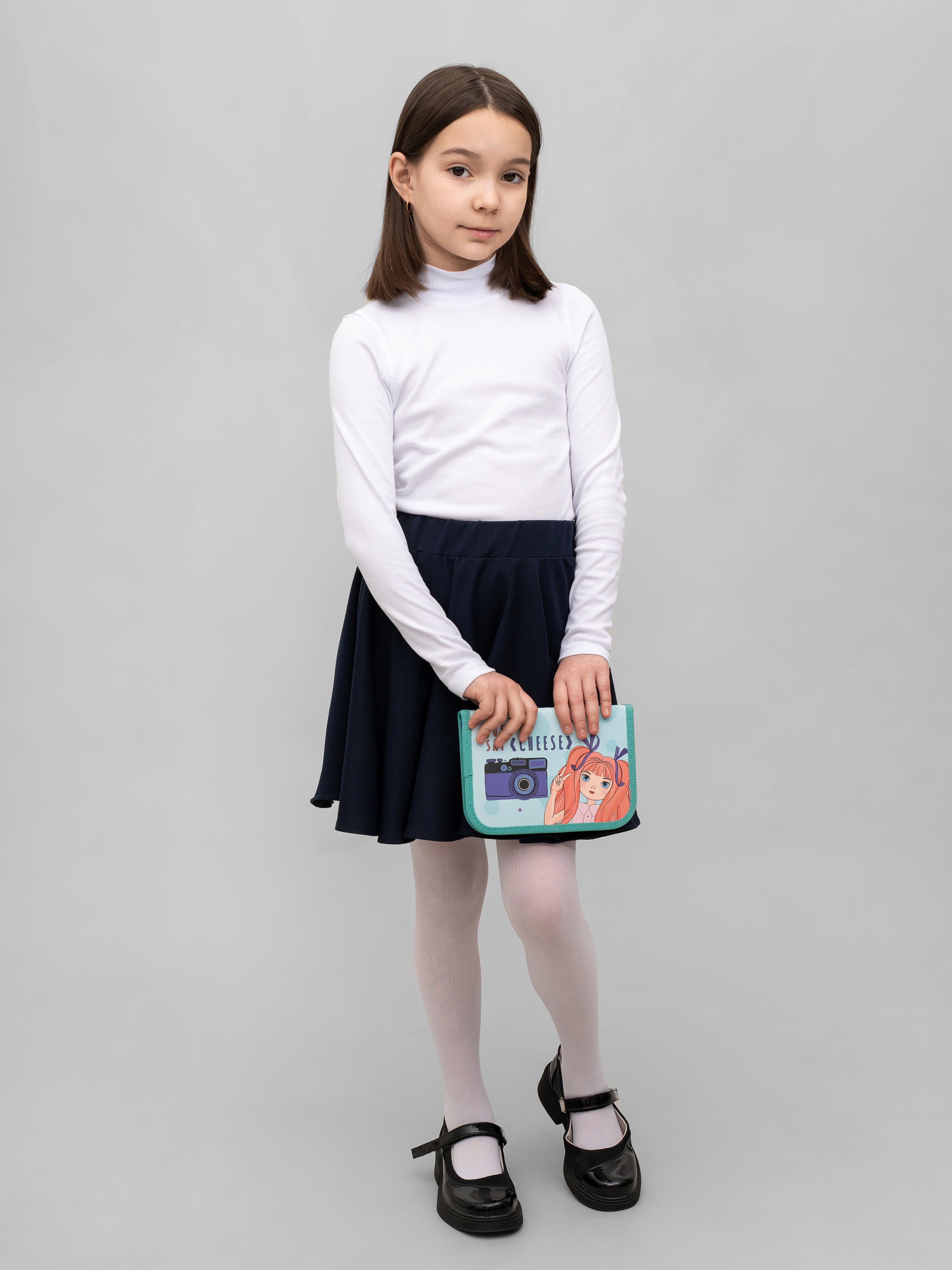 Юбка Утенок 454 т.синий - фото 19