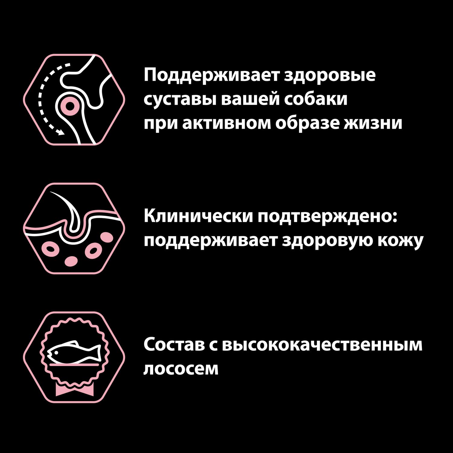Корм для щенков PRO PLAN средних пород с чувствительной кожей с комплексом Optiderma лосось с рисом пакет 1.5кг - фото 5