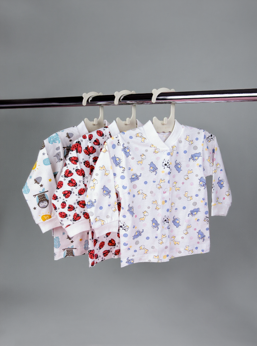 Распашонка 3 шт Софьюшка Rasp/dlr/Sof-03/0612 - фото 1