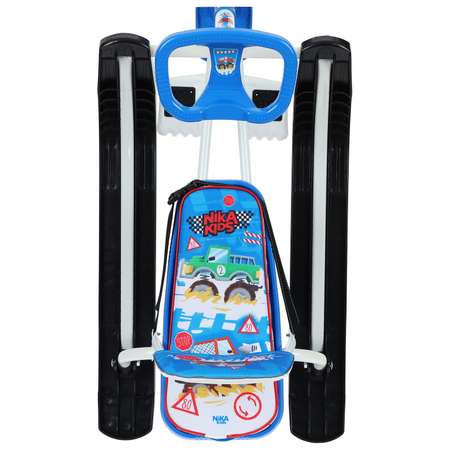 Снегокат NiKA kids Nika Тимка СПОРТ 4-1, машинки со спинкой