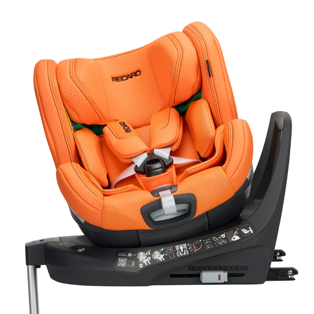 Автокресло Recaro Xenon 1 KID Isofix 0+/1/2 (0-25 кг) оранжевый - фото 13